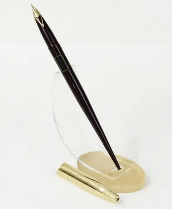 Vintage Sheaffer Desk fountain pen with 14K gold M nib - Image 4