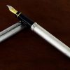 Vintage Versailles sterling silver fountain pen Dualtone  G M nib - Image 2