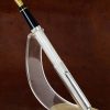 Vintage Versailles sterling silver fountain pen Dualtone  G M nib - Image 3