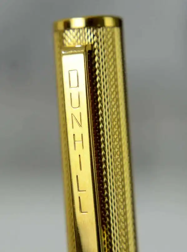 Dunhill gemline 14K gold filled fountain pen 14K 585 gold B nib - 1970 NOS - Image 5