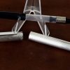 Vintage Omega Sterling 925 barrel  fountain pen with platinum F nib - 1980 - Image 3