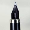 Vintage Omega Sterling 925 barrel  fountain pen with platinum F nib - 1980 - Image 10