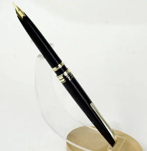 Platinum  pocket 22K fountain pen  with 22K solid gold F nib - Image 2
