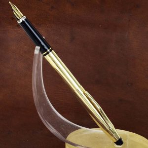 vintage-cross-classic-century-fountain-pen-10K-gold-filled-14K-solid-gold-B-nib