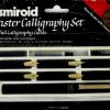 vintage osmiroid  calligraphy  fountain pen set with six 23K gold plated nibs - Image 2