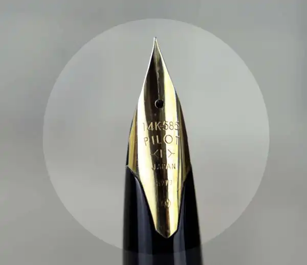 Vintage Pilot Custom 500 RS  fountain pen -  14K 585 solid gold F nib - Image 12