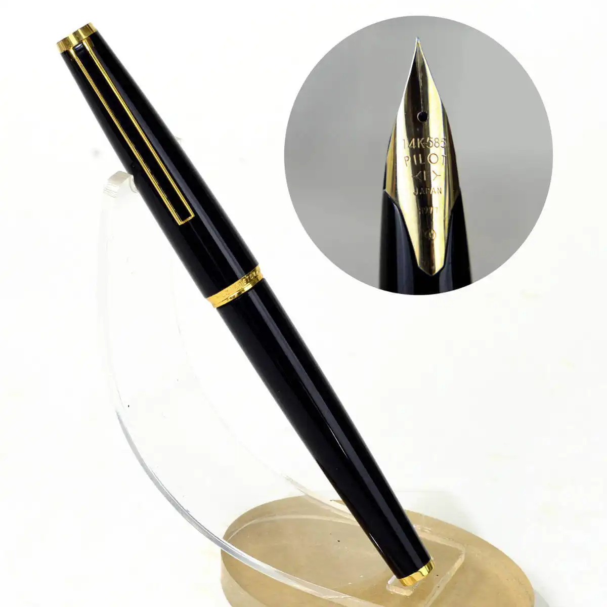 Pilot Namiki Custom 98 Fountain Pen - Short, Gold Trim, 14k Medium
