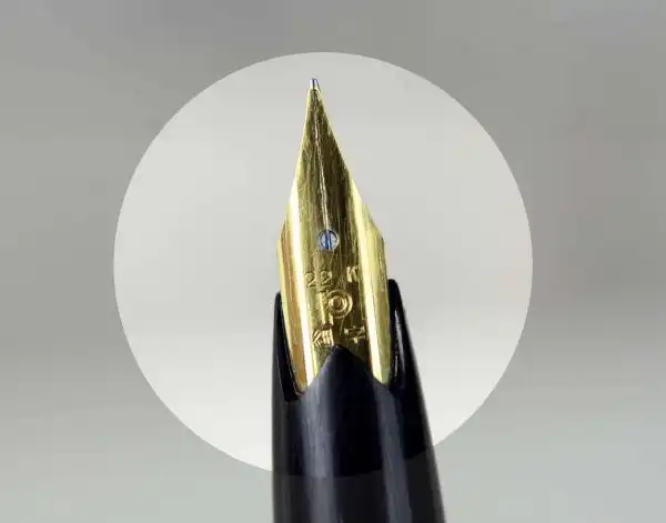 Platinum  pocket 22K fountain pen  with 22K solid gold F nib - Image 8
