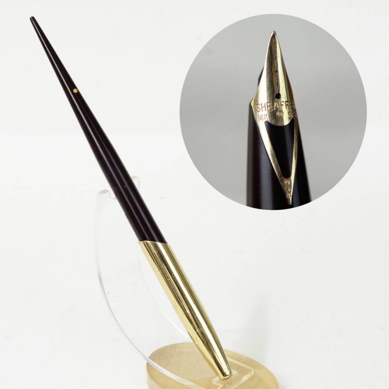 Stylo De Bureau (desk Pen) Sheaffer - Fabriqué Aux États-Unis, Non Modifié