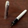 Vintage Versailles sterling silver fountain pen Dualtone  G M nib - Image 9