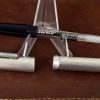 Vintage Versailles sterling silver fountain pen Dualtone  G M nib - Image 4