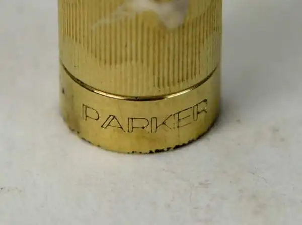 Vintage Parker 61 cumulus fountain pen and ballpoint pen set with 14K B nib - Image 9