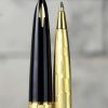 Vintage Parker 61 cumulus fountain pen and ballpoint pen set with 14K B nib - Image 7