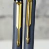 Parker rialto vintage fountain pen and ballpoint set - Broad Nib - Image 10
