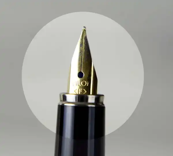 Pilot Vintage Superior fountain pen - 23K gold plated semi-hooded F nib - Image 9