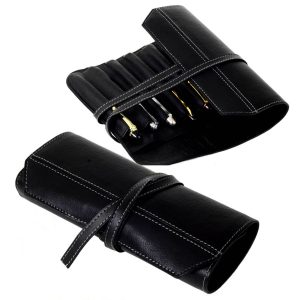 premium leather pen case