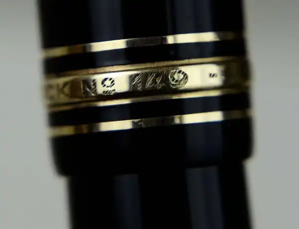 Montblanc Meisterstück 149 Piston Filler fountain pen 14K gold 585 M nib - used mint - Image 9