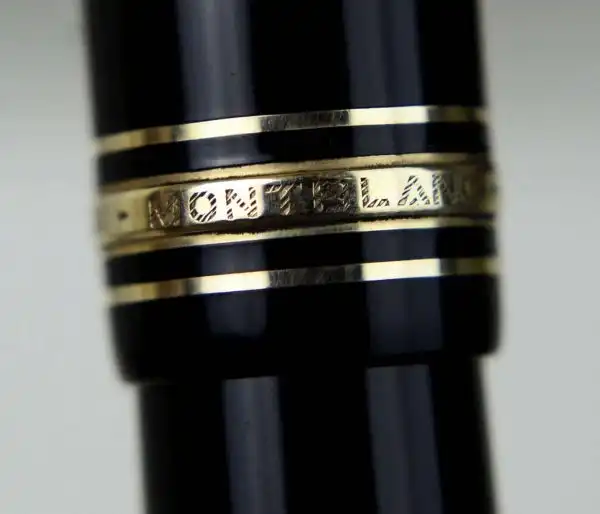 Montblanc Meisterstück 149 Piston Filler fountain pen 14K gold 585 M nib - used mint - Image 6