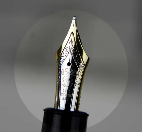 Montblanc Meisterstück 149 Piston Filler fountain pen 14K gold 585 M nib - used mint - Image 8