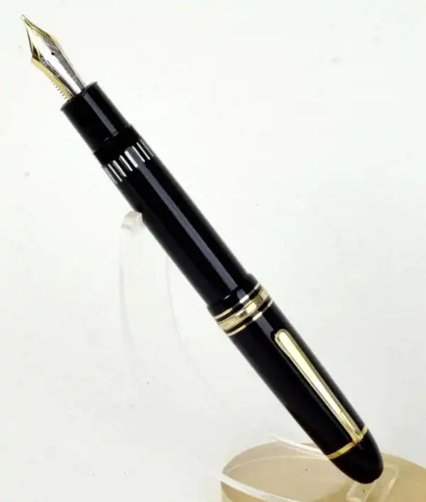 Montblanc Meisterstück 149 Piston Filler fountain pen 14K gold 585 M nib - used mint - Image 2