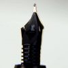 Vintage Pilot Custom 74 black barrel fountain pen -  14K 585 solid gold M nib - Image 7