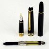 Montblanc Meisterstück 144 Piston converter fountain pen 14K gold dualtone B nib - Image 4
