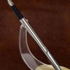 Montblanc Noblesse slimline fountain pen  Platinum coated B nib - Mint - Image 2