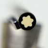 Montblanc Noblesse slimline fountain pen  Platinum coated B nib - Mint - Image 11