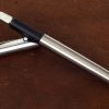 Montblanc Noblesse slimline fountain pen  Platinum coated B nib - Mint - Image 4