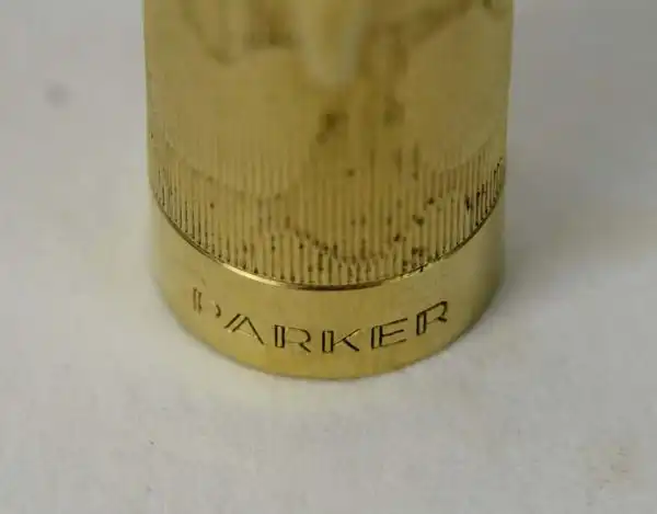 Vintage Parker 61 cumulus fountain pen and ballpoint pen set with 14K B nib - Image 12