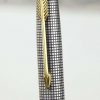 Vintage parker 75 sterling silver fountain pen 14Karat Gold F nib - Image 9