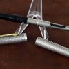 Vintage parker 75 sterling silver fountain pen 14Karat Gold F nib - Image 4