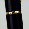 Parker rialto vintage fountain pen - Fine gold plated B Nib - Image 9