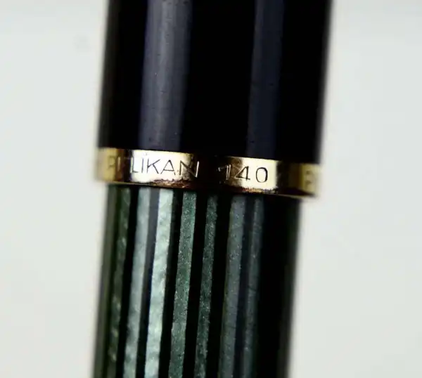 Vintage Pelikan tradition 140  piston filler fountain pen with 14K 585  EF nib - Image 8