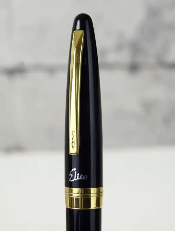 Vintage Pilot Elite Custom  fountain pen -  18K 750 solid gold M nib - Image 8