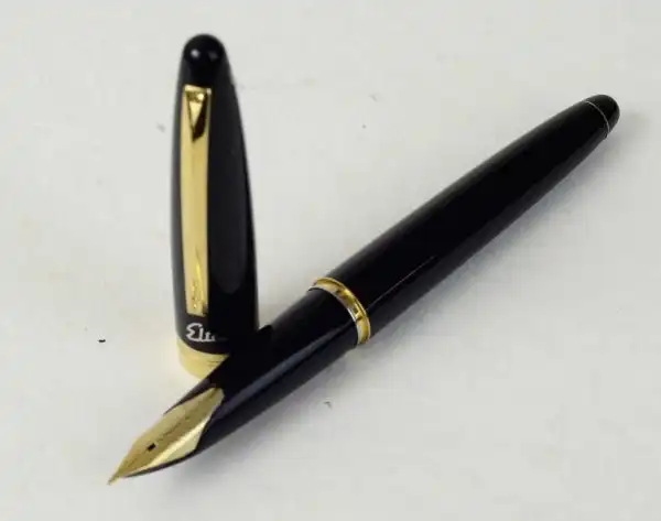 Vintage Pilot Elite Custom  fountain pen -  18K 750 solid gold M nib - Image 5