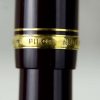 Vintage Pilot Custom 74 burgundy  fountain pen -  14K 585 solid gold M nib - Image 11