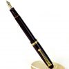 Vintage Pilot Custom 74 burgundy  fountain pen -  14K 585 solid gold M nib - Image 2