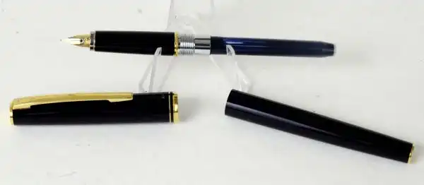 Pilot Vintage Superior fountain pen - 23K gold plated semi-hooded F nib - Image 3
