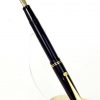 Vintage Pilot Namiki Custom 67 black barrel fountain pen -  14K 585 solid gold M nib - Image 2