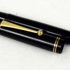 Vintage Pilot Namiki Custom 67 black barrel fountain pen -  14K 585 solid gold M nib - Image 10