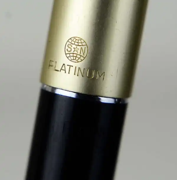 Vintage platinum classic  fountain pen -  14K 585 solid gold M nib - Image 8