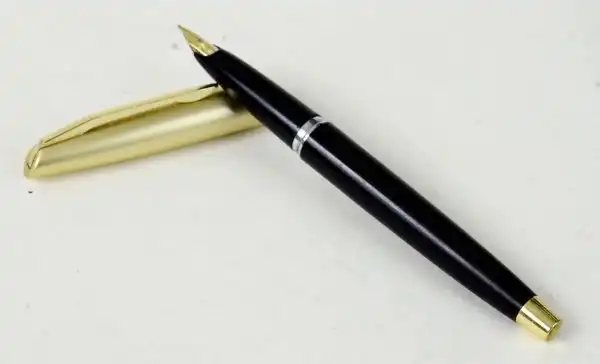 Vintage platinum classic  fountain pen -  14K 585 solid gold M nib - Image 3