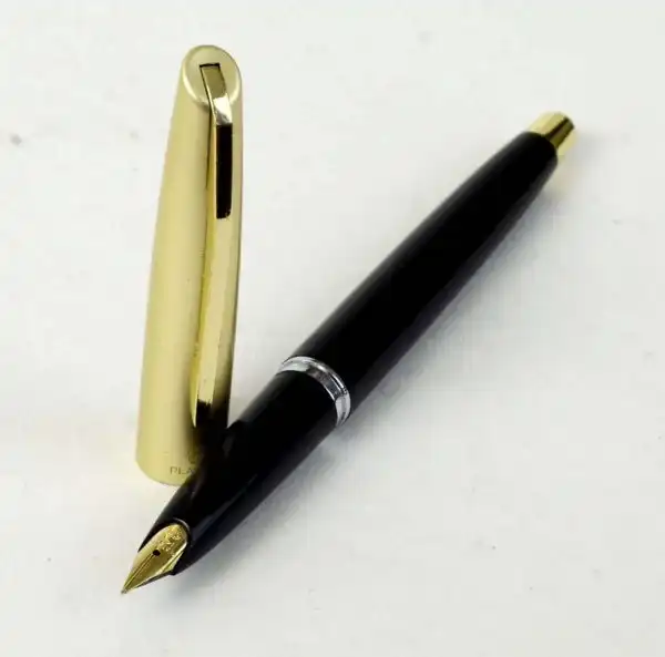 Vintage platinum classic  fountain pen -  14K 585 solid gold M nib - Image 5