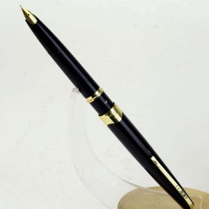 vintage-platinum-pocket-fountain-pen-14K-solid-gold-Medium-nib-Japan