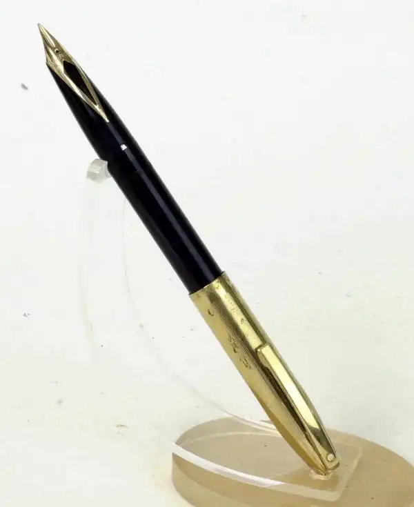 Vintage Sheaffer Imperial touchdown VIII fountain pen 14K gold M nib - Image 2