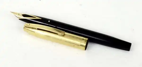 Vintage Sheaffer Imperial touchdown VIII fountain pen 14K gold M nib - Image 5