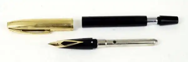 Vintage Sheaffer Imperial touchdown VIII fountain pen 14K gold M nib - Image 6