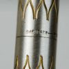 Vintage sheaffer lady 642  Silver plated  barrel fountain pen 14K solid gold M nib - Image 11