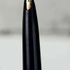 Vintage sheaffer lady 642  Silver plated  barrel fountain pen 14K solid gold M nib - Image 10